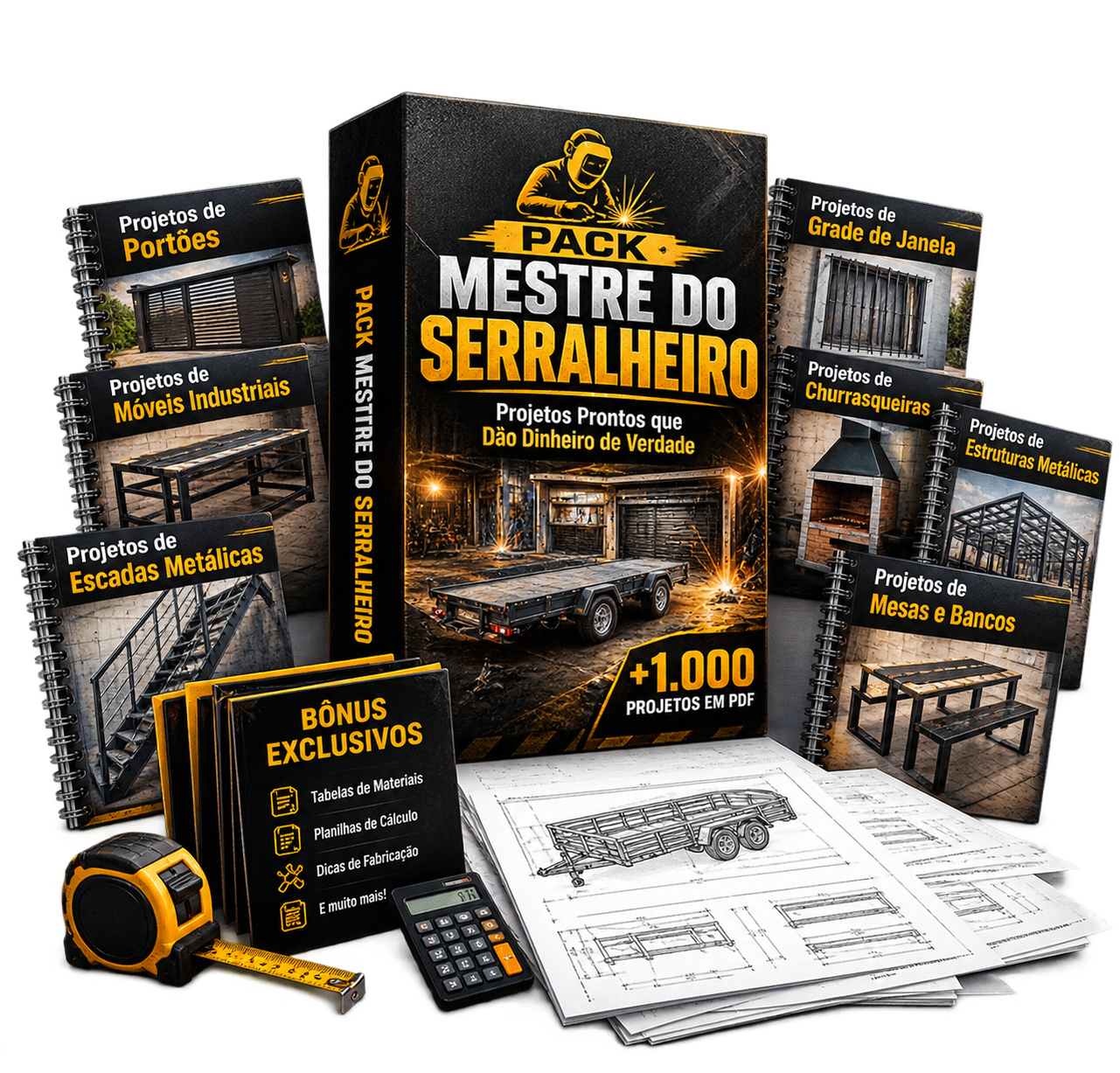 Pack Mestre do Serralheiro