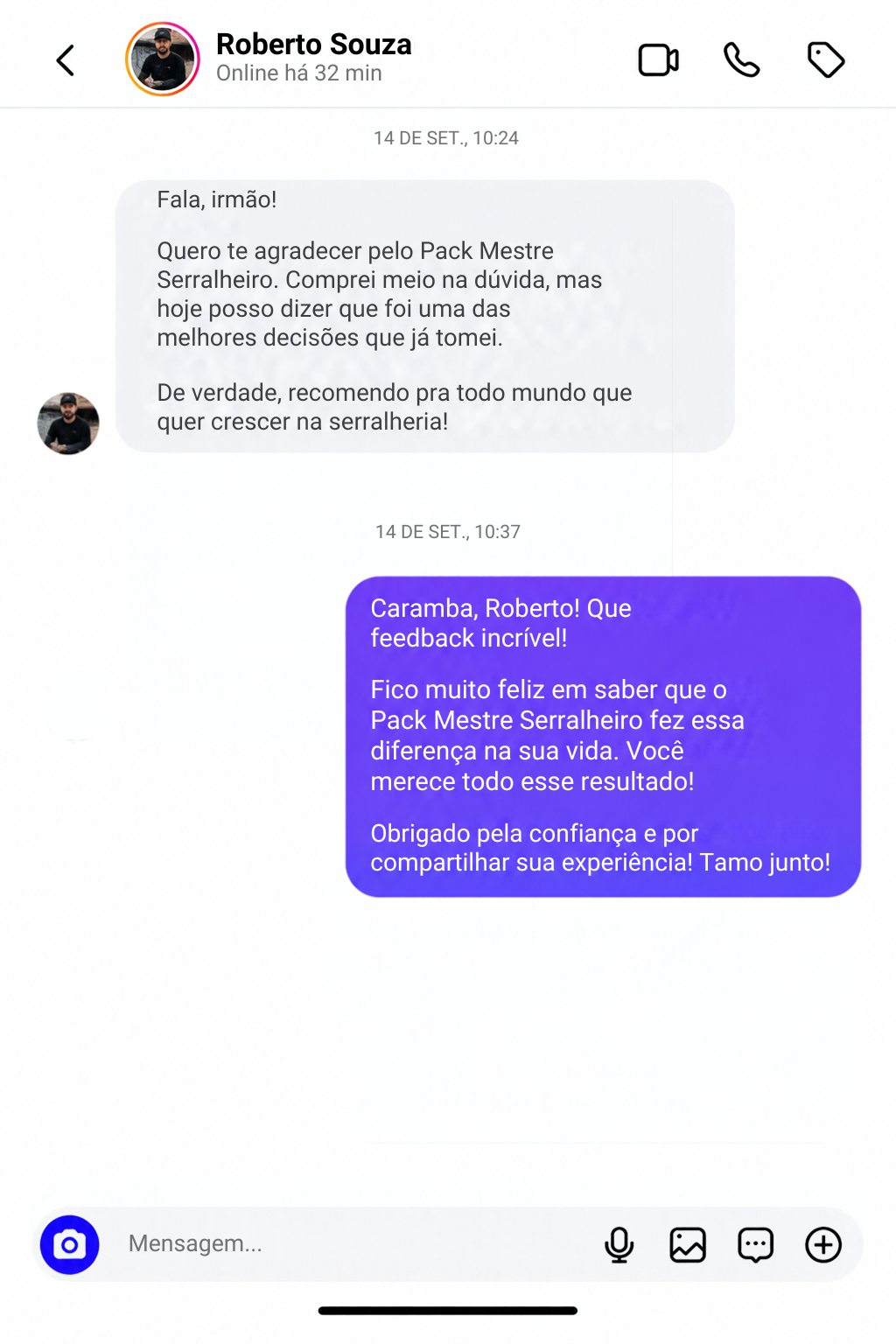 Conversa com Roberto Souza